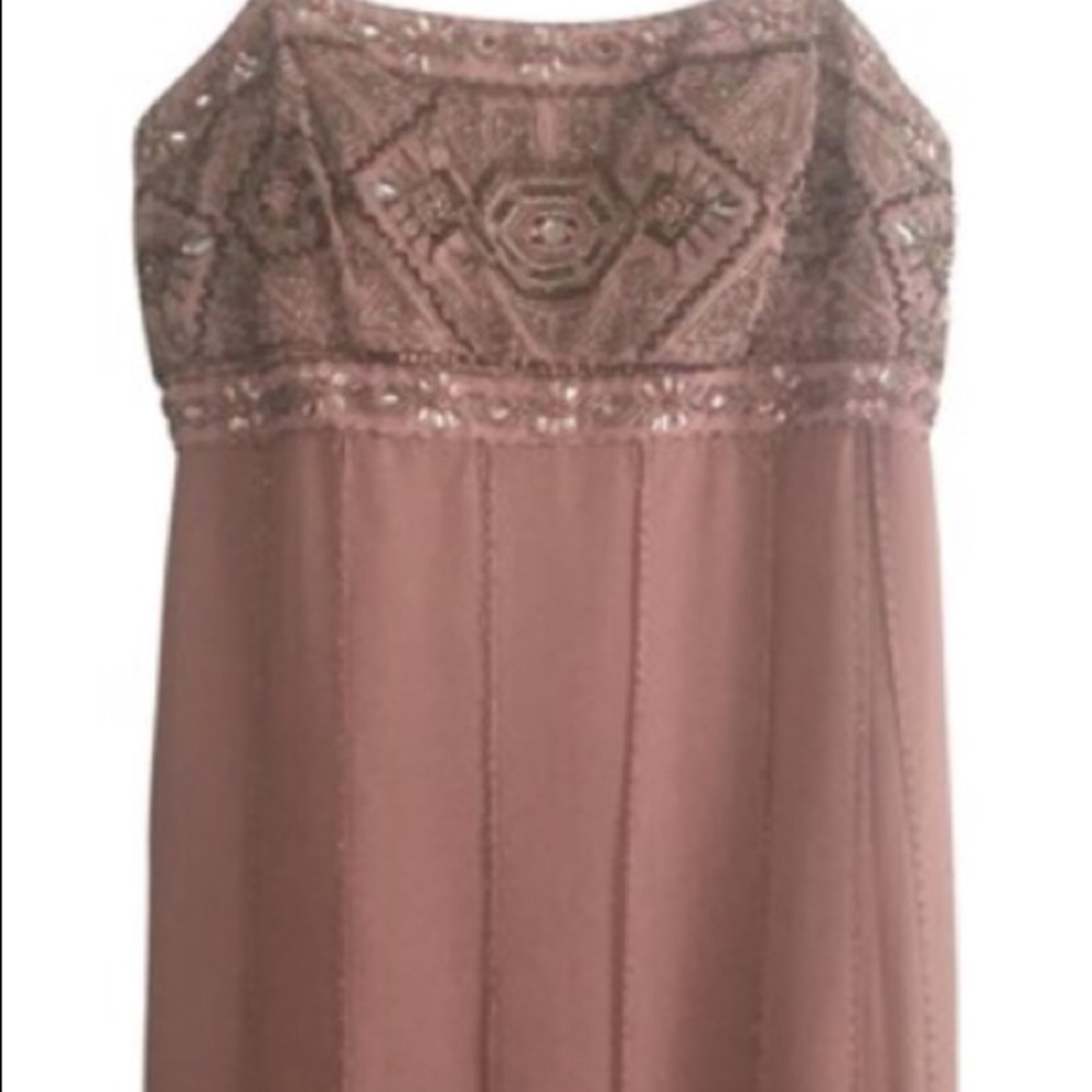 Sue Wong Light Pink/Rose Cocktail Dress